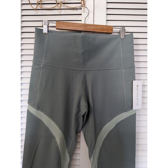 NWT Athleta Stash Pocket Colorblock 7/8 tight 1X - Picture 3 of 6